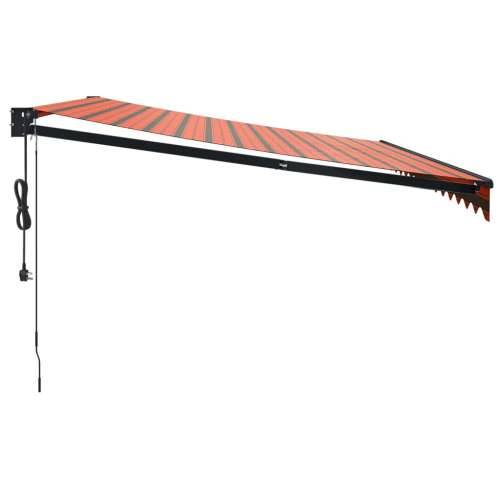 Automatska tenda na uvlačenje narančasto-smeđa 4 x 3 m - Narančasta 4 x 3 m 1 Cijena