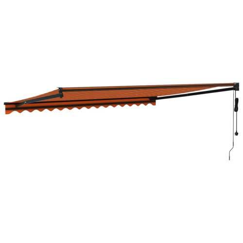 Automatska tenda na uvlačenje narančasto-smeđa 4,5 x 3 m - orange and brown (anthracite frame) 4.5 x 3 m 1 Cijena