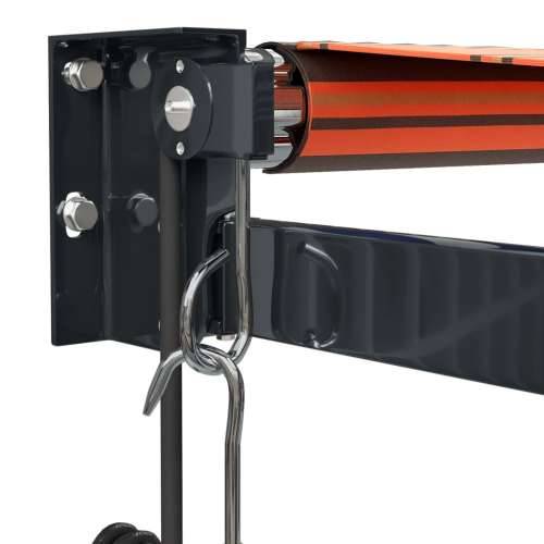 Automatska tenda na uvlačenje narančasto-smeđa 4,5 x 3 m - orange and brown (anthracite frame) 4.5 x 3 m 1 Cijena