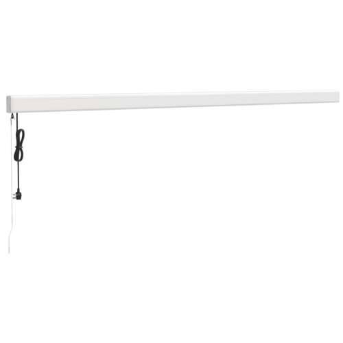Tenda na uvlačenje žuto-bijela 5 x 3 m od tkanine i aluminija - Žuta i bijela 500 x 300 cm 1 Cijena