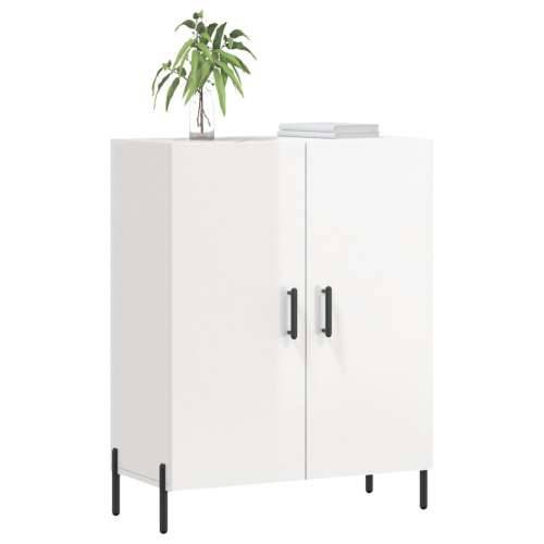 Komoda sjajna bijela 69,5x34x90 cm od konstruiranog drva - Visoko sjajno bijela 1 Cijena