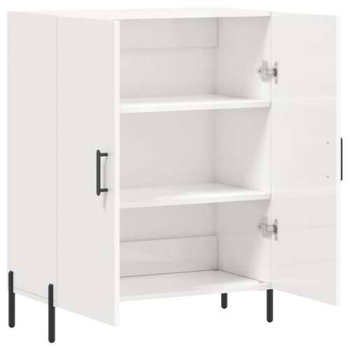 Komoda sjajna bijela 69,5x34x90 cm od konstruiranog drva - Visoko sjajno bijela 1 Cijena