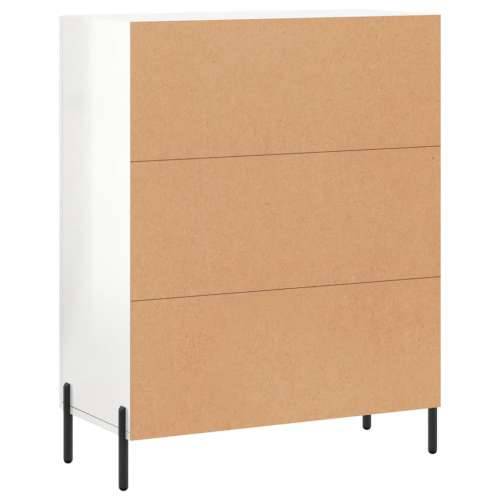Komoda sjajna bijela 69,5x34x90 cm od konstruiranog drva - Visoko sjajno bijela 1 Cijena