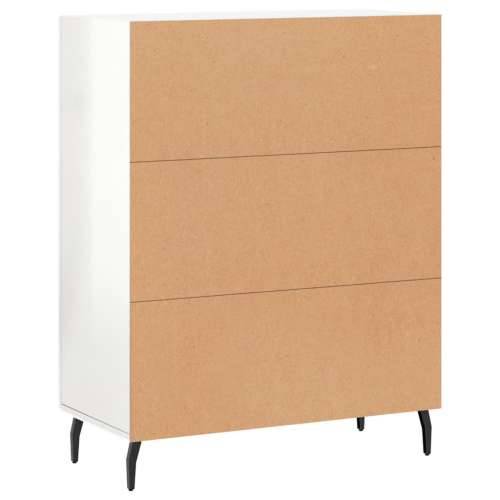 Komoda sjajna bijela 69,5x34x90 cm od konstruiranog drva - Visoko sjajno bijela 1 Cijena
