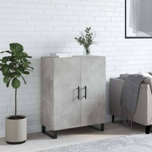 Komoda siva boja betona 69,5x34x90 cm od konstruiranog drva - Beton siva 1 Cijena