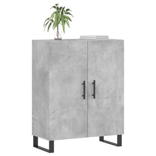 Komoda siva boja betona 69,5x34x90 cm od konstruiranog drva - Beton siva 1 Cijena