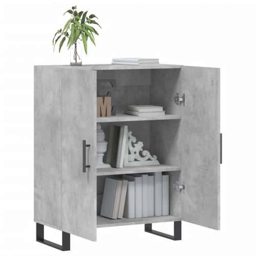 Komoda siva boja betona 69,5x34x90 cm od konstruiranog drva - Beton siva 1 Cijena