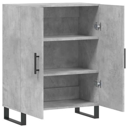 Komoda siva boja betona 69,5x34x90 cm od konstruiranog drva - Beton siva 1 Cijena