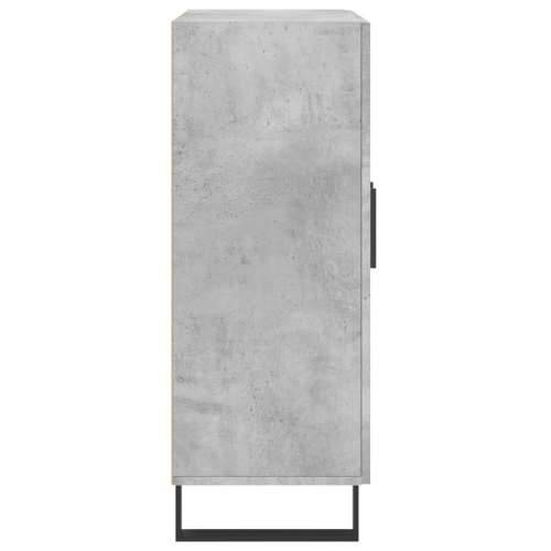 Komoda siva boja betona 69,5x34x90 cm od konstruiranog drva - Beton siva 1 Cijena