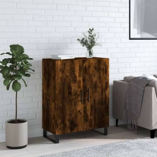 Komoda boja dimljenog hrasta 69,5x34x90 cm konstruirano drvo - Dimljeni hrast 1 Cijena