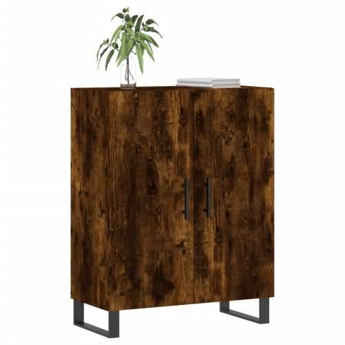 Komoda boja dimljenog hrasta 69,5x34x90 cm konstruirano drvo - Dimljeni hrast 1 Cijena