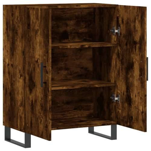 Komoda boja dimljenog hrasta 69,5x34x90 cm konstruirano drvo - Dimljeni hrast 1 Cijena