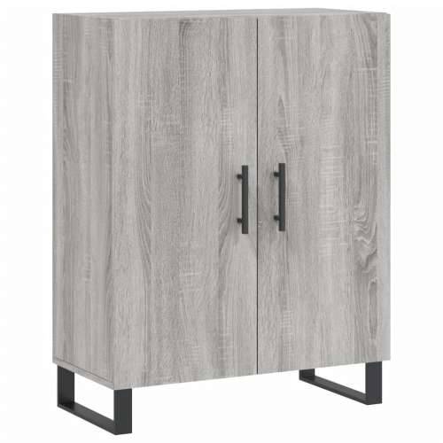 Komoda boja hrasta sonome 69,5 x 34 x 90 cm konstruirano drvo - Sivi hrast sonoma 1 Cijena