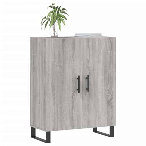Komoda boja hrasta sonome 69,5 x 34 x 90 cm konstruirano drvo - Sivi hrast sonoma 1 Cijena