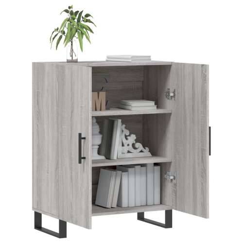 Komoda boja hrasta sonome 69,5 x 34 x 90 cm konstruirano drvo - Sivi hrast sonoma 1 Cijena