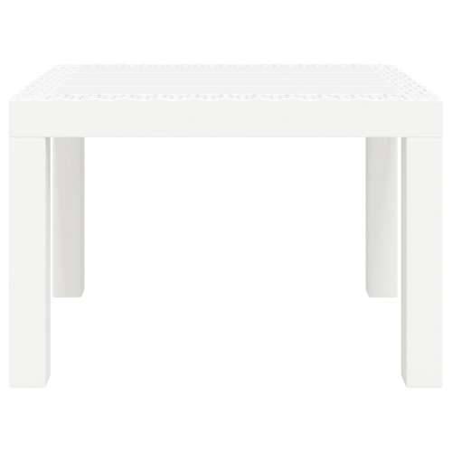 Vrtni stol bijeli 59 x 47 x40 cm PP - Bijela 1 Cijena