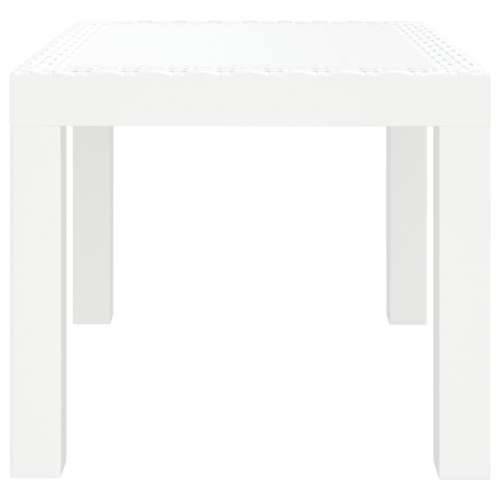 Vrtni stol bijeli 59 x 47 x40 cm PP - Bijela 1 Cijena