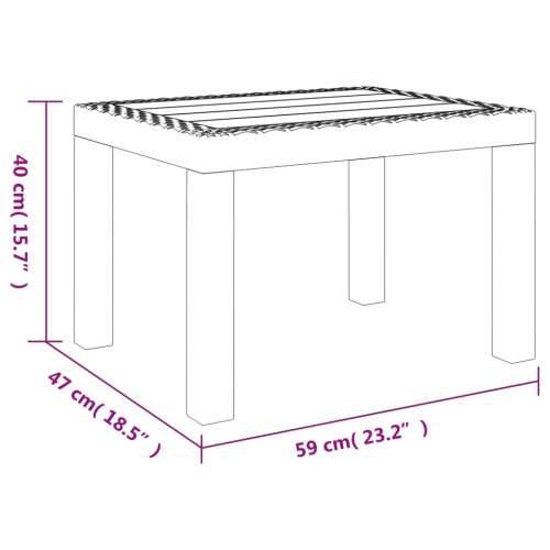 Vrtni stol bijeli 59 x 47 x40 cm PP - Bijela 1 Cijena