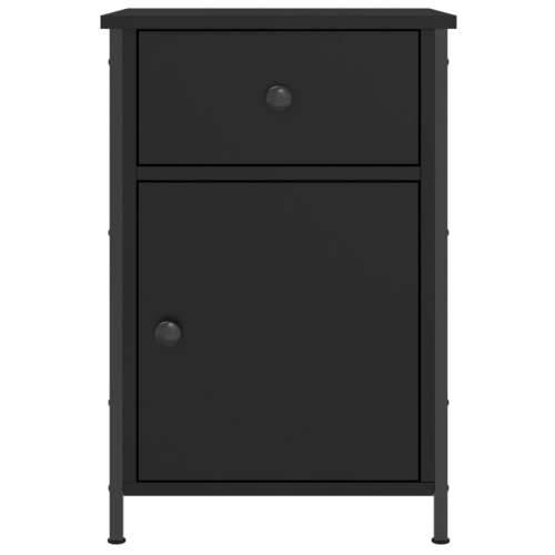 Noćni ormarići 2 kom crni 40x42x60 cm konstruirano drvo - Crna 2 Cijena