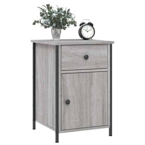 Noćni ormarići 2 kom boja hrasta 40x42x60 cm konstruirano drvo - Sivi hrast sonoma 2 Cijena