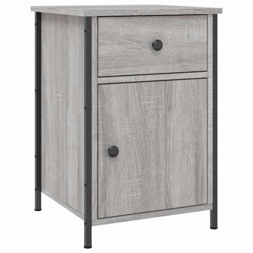 Noćni ormarići 2 kom boja hrasta 40x42x60 cm konstruirano drvo - Sivi hrast sonoma 2 Cijena