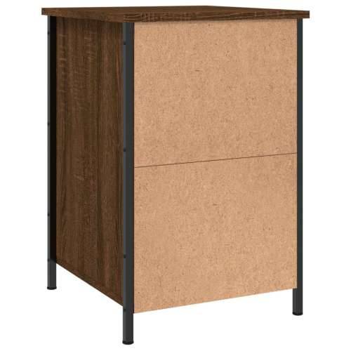 Noćni ormarići 2 kom boja smeđeg hrasta 40x42x60 cm drveni - Smeđi hrast 2 Cijena