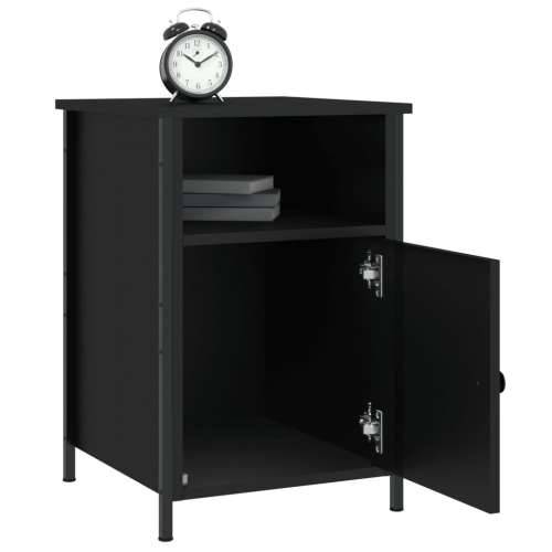 Noćni ormarići 2 kom crni 40x42x60 cm konstruirano drvo - Crna 2 Cijena