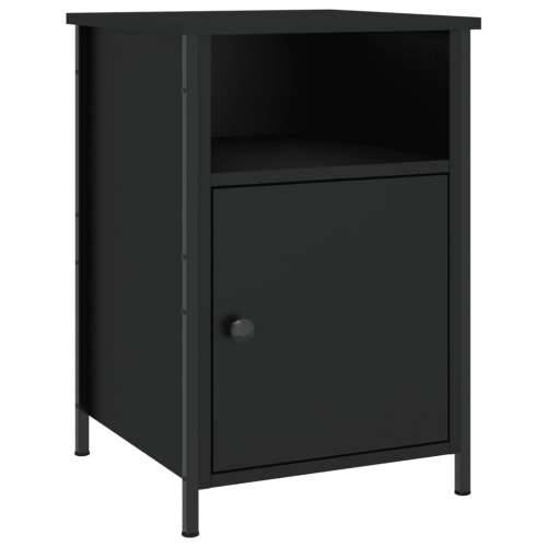 Noćni ormarići 2 kom crni 40x42x60 cm konstruirano drvo - Crna 2 Cijena