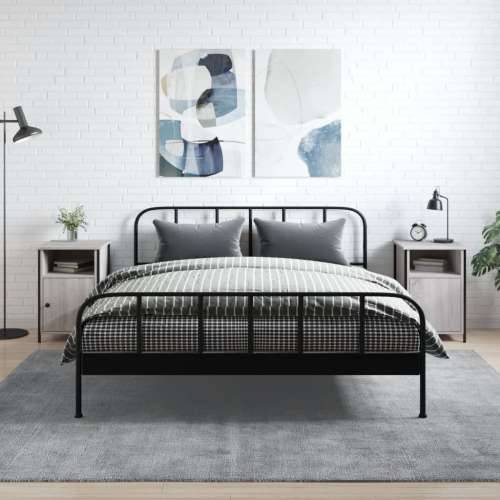 Noćni ormarići 2 kom boja hrasta 40x42x60 cm konstruirano drvo - Sivi hrast sonoma 2 Cijena
