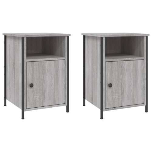 Noćni ormarići 2 kom boja hrasta 40x42x60 cm konstruirano drvo - Sivi hrast sonoma 2 Cijena