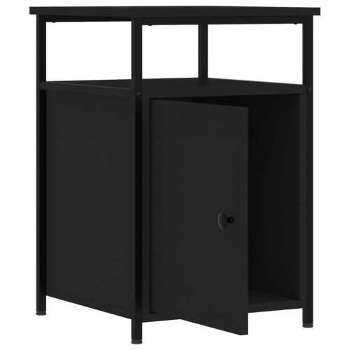 Noćni ormarići 2 kom crni 40x42x60 cm konstruirano drvo Cijena