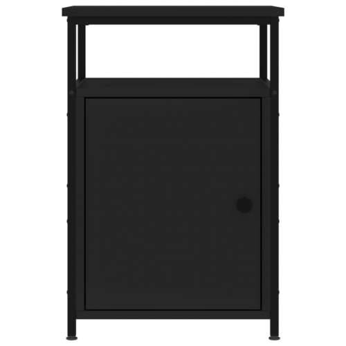Noćni ormarići 2 kom crni 40x42x60 cm konstruirano drvo Cijena