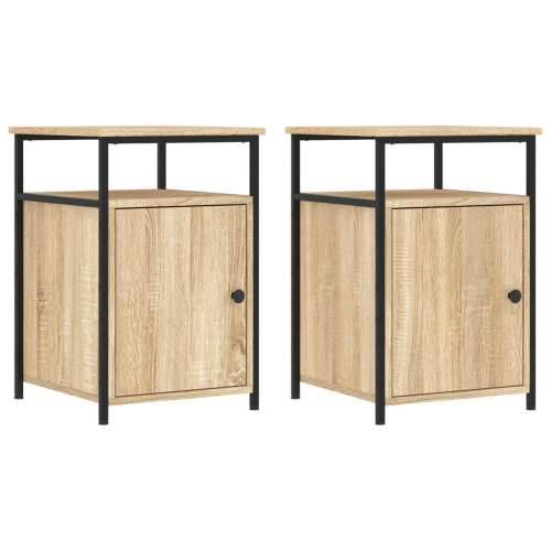 Noćni ormarići 2 kom boja hrasta 40x42x60 cm konstruirano drvo - sonoma hrast 2 Cijena