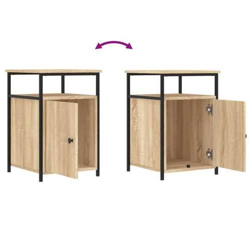 Noćni ormarići 2 kom boja hrasta 40x42x60 cm konstruirano drvo - sonoma hrast 2 Cijena
