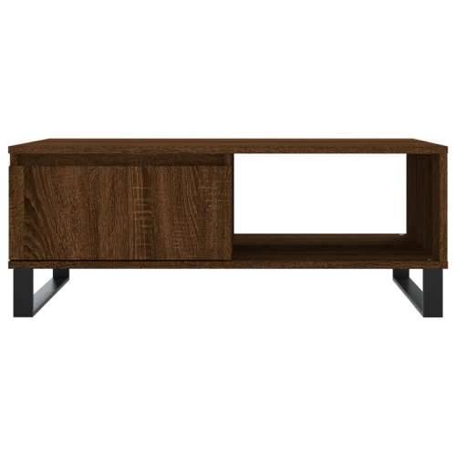 Stolić za kavu smeđa boja hrasta 90x60x35 cm konstruirano drvo Smeđi hrast 1 Cijena