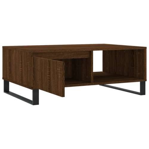 Stolić za kavu smeđa boja hrasta 90x60x35 cm konstruirano drvo Smeđi hrast 1 Cijena