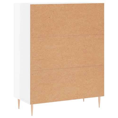 Komoda sjajna bijela 69,5x34x90 cm od konstruiranog drva - Visoko sjajno bijela 1 Cijena