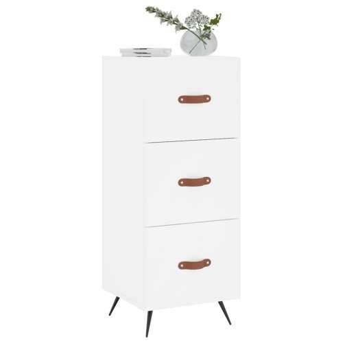 Komoda bijela 34,5 x 34 x 90 cm od konstruiranog drva - Bijela 1 Cijena