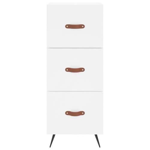 Komoda bijela 34,5 x 34 x 90 cm od konstruiranog drva - Bijela 1 Cijena