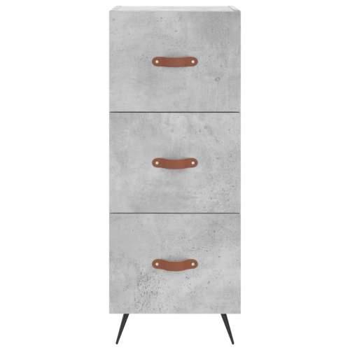 Komoda siva boja betona 34,5x34x90 cm od konstruiranog drva - Beton siva 1 Cijena