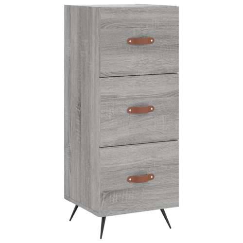 Komoda boja hrasta sonome 34,5x34x90 cm od konstruiranog drva - Sivi hrast sonoma 1 Cijena