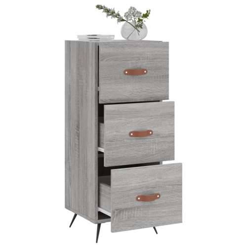 Komoda boja hrasta sonome 34,5x34x90 cm od konstruiranog drva - Sivi hrast sonoma 1 Cijena