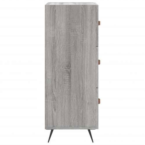 Komoda boja hrasta sonome 34,5x34x90 cm od konstruiranog drva - Sivi hrast sonoma 1 Cijena