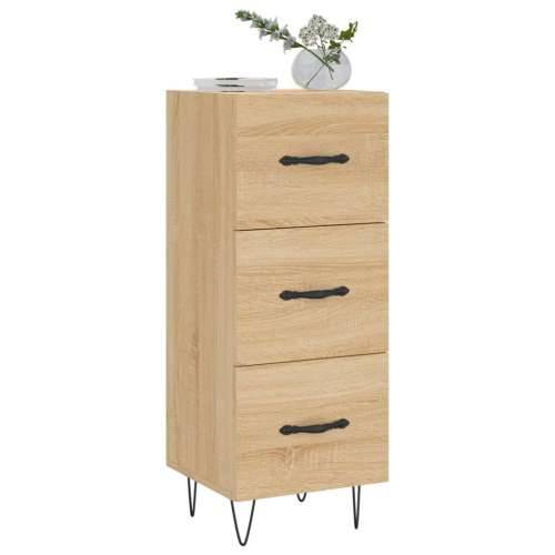 Komoda boja hrasta sonome 34,5x34x90 cm od konstruiranog drva - sonoma hrast 1 Cijena