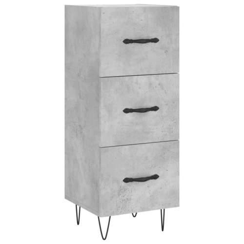 Komoda siva boja betona 34,5x34x90 cm od konstruiranog drva Beton siva 1 Cijena