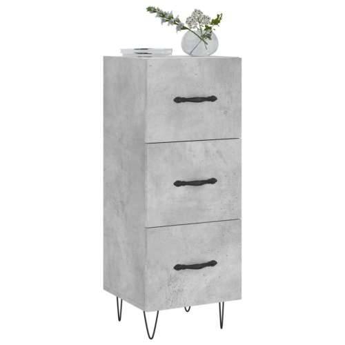 Komoda siva boja betona 34,5x34x90 cm od konstruiranog drva Beton siva 1 Cijena
