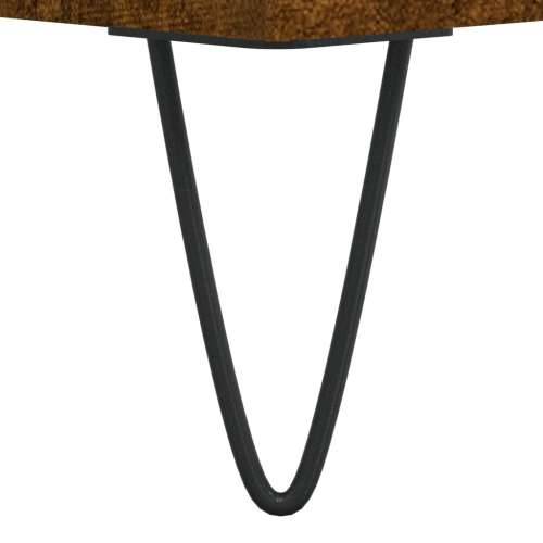 Komoda boja dimljenog hrasta 34,5x34x90 cm konstruirano drvo - Dimljeni hrast 1 Cijena