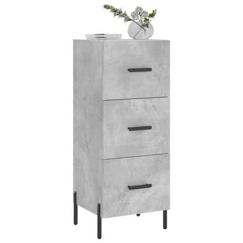 Komoda siva boja betona 34,5x34x90 cm od konstruiranog drva Beton siva 1 Cijena