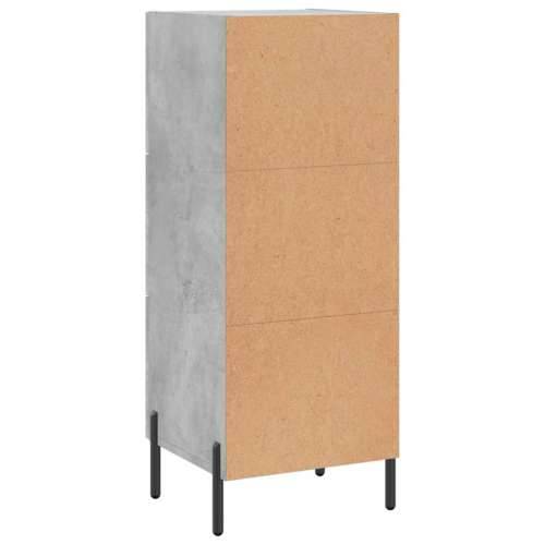 Komoda siva boja betona 34,5x34x90 cm od konstruiranog drva Beton siva 1 Cijena