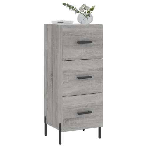 Komoda boja hrasta sonome 34,5x34x90 cm od konstruiranog drva Sivi hrast sonoma 1 Cijena